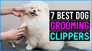 Top 7 Best Dog Grooming Clippers  Best Dog Clippers 2024 [upl. by Cami]