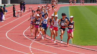 【インターハイ近畿地区予選会2024】男子5000m決勝 [upl. by Karlis865]