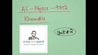 AS Physics 9702 Kinematics  Lecture 01  Speed and Velocity [upl. by Brogle]