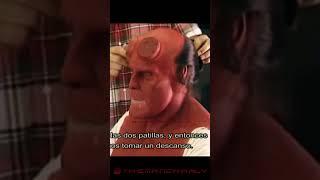 Hellboy  hellboy comics pelicula cine makeup maquillaje guillermodeltoro cgi vfx [upl. by Ikila]