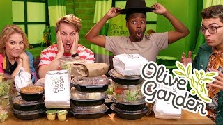 27000 CALORIE OLIVE GARDEN MUKBANG Squad Vlogs [upl. by Starla]