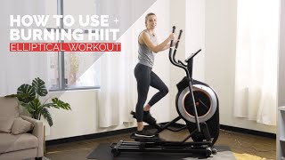 Burning Elliptical HIIT Workout for Beginners  How to Use Effectively [upl. by Manolo]