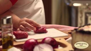 Involtini di manzo ripieni di Occelli al Barolo con cipolle di Tropea caramellate [upl. by Innus619]