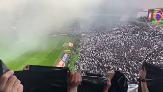 BAITA RECEBIMENTO PARA CORINTHIANS X FLAMENGO PELA FIEL TORCIDA [upl. by Romilda177]