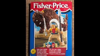 Fisher Price Great Adventures Chief and Buffalo [upl. by Aitenev798]