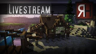 Minecraft Livestream mittelalterliche Hafenkneipe und Talk mit Qumpel [upl. by Etti]