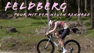 Mit dem neuen Rennrad den Feldberg hoch  Rijke [upl. by Publius]