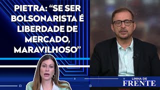 Jornalista diz que mercado é uma “entidade bolsonarista”  LINHA DE FRENTE [upl. by Merrick]