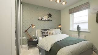 Barratt Homes Radleigh 4 bedroom home at Emberton Grange Alsager [upl. by Ylicis826]