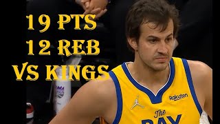 Nemanja Bjelica 19 Pts 12 Reb Golden State Warriors vs Sacramento Kings HIGHLIGHTS [upl. by Alene]