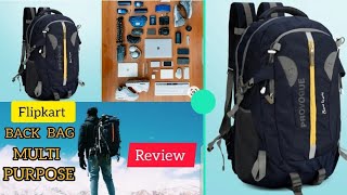 Flipkart Travel Back Bag unboxing video  MULTI PURPOSE BAG  PROVOGUE Brand Bag Review🔥 [upl. by Deirdra286]