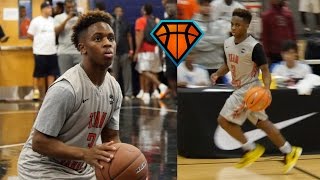 56 Chris Lykes Is Going To Be EXCITING To Watch At The U  Nike EYBL Highlights [upl. by Anyahs369]