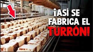 ¿Cómo Se Hace El Turrón Proceso En Fábrica [upl. by Nol]