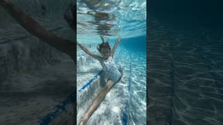 Underwater split in gymnastics [upl. by Neffets273]