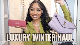 Luxury Winter Haul  Chanel Cartier Amiri  MORE [upl. by Choong]