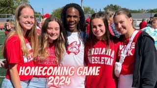 ￼ Indiana Wesleyan University Homecoming 2024 Cheer Team Fan Edition [upl. by Luane781]