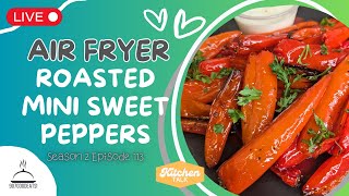 Air Fryer Roasted Mini Sweet Peppers [upl. by Rosie]