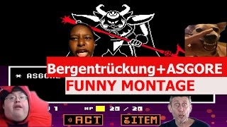 Undertale  Bergentrückung  ASGORE Remix  FUNNY MONTAGE [upl. by Yntirb]