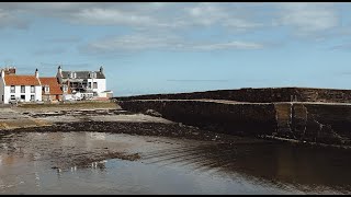 Autumn Road Trip Drive With Music On History Visit To Harbour Cellardyke East Neuk Fife Scotland [upl. by Schapira510]