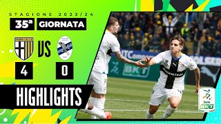 Parma vs Lecco 40  Ducali ad un passo dal sogno  HIGHLIGHTS SERIE BKT 2023  2024 [upl. by Elora557]