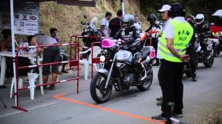 Rallye moto de Corse  rencontre avec Jessica Mangion [upl. by Glimp574]