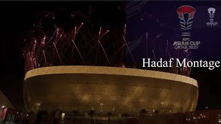 Hadaf by Fahad Al Hajjaji amp Humood AlKhudher AFC Asian Cup Qatar 2023 Montage [upl. by Abramson]