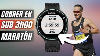 Descubre Cómo CORRER en SUB 3 HORAS un MARATÓN  ✅ [upl. by Ameline]