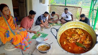 ঠাকুমা আজ পুরো মনের মতন খাসির মাংস রান্না করে খাওয়ালো  Mutton Curry [upl. by Anitsihc329]