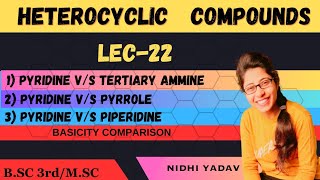 Comparison Of Basicity Of Pyridine [upl. by Suivat552]