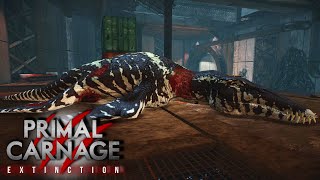 LIOPLEURODON MOSASAURUS AND ELASMOSAURUS Primal Carnage Extinction  Winter Update 2021 [upl. by Arved]