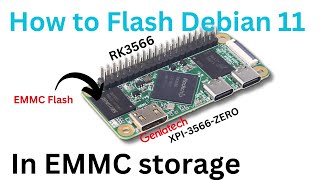 HOW TO FLASH IN EMMC STORAGE  RK3566  Geniatech XPI3566ZERO SBC [upl. by Kjersti]