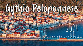 Gythio Peloponnese Greece walking tour 4k vlog drone shots Greece 2024 [upl. by Halil467]