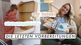 Wickeltasche selber nähen amp wo soll die Kommode hin  MANDA Vlog [upl. by Bradley]