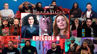 WandaVision Episode 8 Reaction Mashup  Previously On [upl. by Arica216]