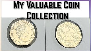 My Rare 50p amp £2 Coin Collection Valuable Coins From the UK and Territories Royal Mint [upl. by Marteena]