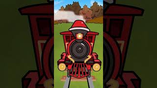 Shorts ♫ Choo Choo Train ♫ Train Songs ♫ Christmas Train Song ♫ Kids Songs by The Learning Station [upl. by Llerod]