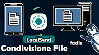 Condivisione file veloce WindowsMacLinuxAndroid  Localsend [upl. by Japheth]