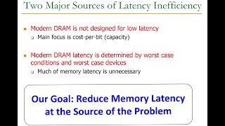 Computer Architecture  Lecture 10b Memory Latency ETH Zürich Fall 2018 [upl. by Aknahs103]