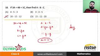 NSTSE Past Years Questions Explained Class 6 [upl. by Herrera]