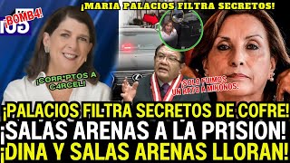 NUEVO DESCUBRIMIENTO MARIA PALACIOS FILTRA SECRETOS DE SALAS ARENAS Y DINA BOLUARTE CON CERRON [upl. by Saba604]