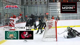 Ohio Bobcats vs Maryville Saints  Mens DI Hockey [upl. by Machutte55]