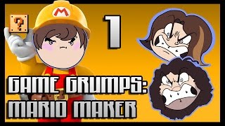 Mario Maker Game Grumps Rage amp FreakOut Compilation  Part 1 Ross Levels [upl. by Aileme]