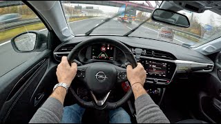 2021 Opel Corsa F 12 100HP 0100 POV Test Drive 983 Joe Black [upl. by Suzan]