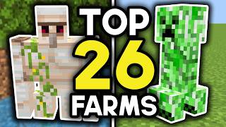 BEST Farms for Minecraft Bedrock 121 – Ultimate 2024 Guide [upl. by Suhcnip564]