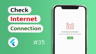 How to check Internet Connection in Flutter App Android amp IOS [upl. by Anattar]