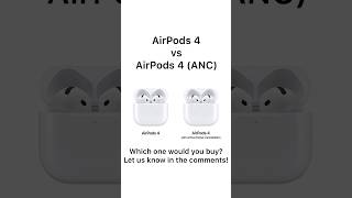 AirPods 4 vs AirPods 4 with ANC Which One is Better [upl. by Waxler904]