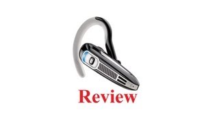 PLANTRONICS Voyager 520 Bluetooth Headset Review [upl. by Mcripley251]