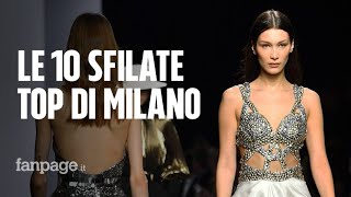 Milano Fashion Week i trend dalle passerella AutunnoInverno 201920 [upl. by Peih]