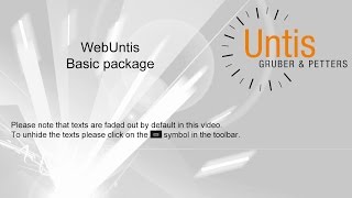 WebUntis  Basic package [upl. by Farrand968]