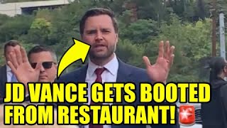 JD Vance Just Got KICKED OUT Of A Pittsburgh Restaurant [upl. by Armillia935]